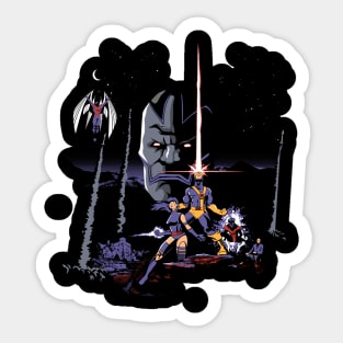 Mutant Wars Apocalypse Sticker